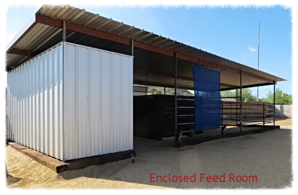 Enclosed Feed Room 9-10-14